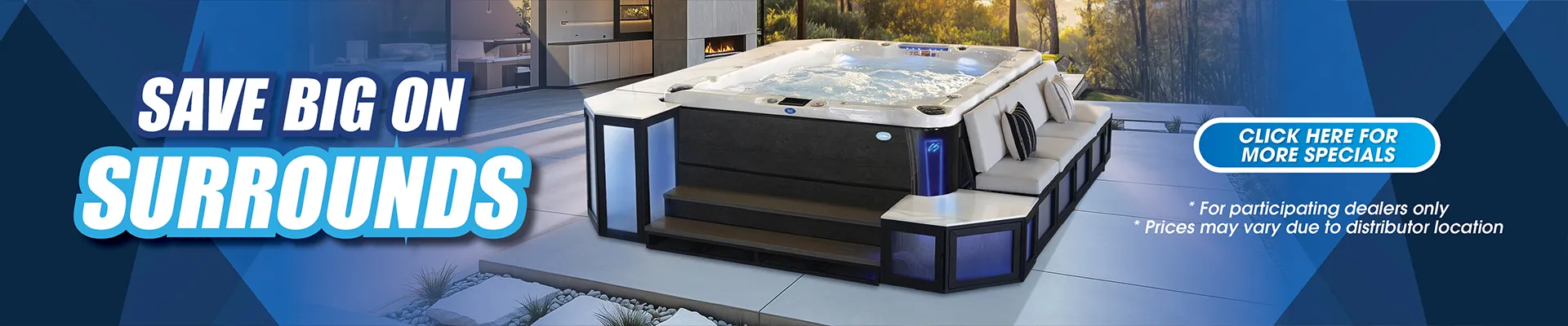 Calspas hot tub being used in a family setting - Cranston