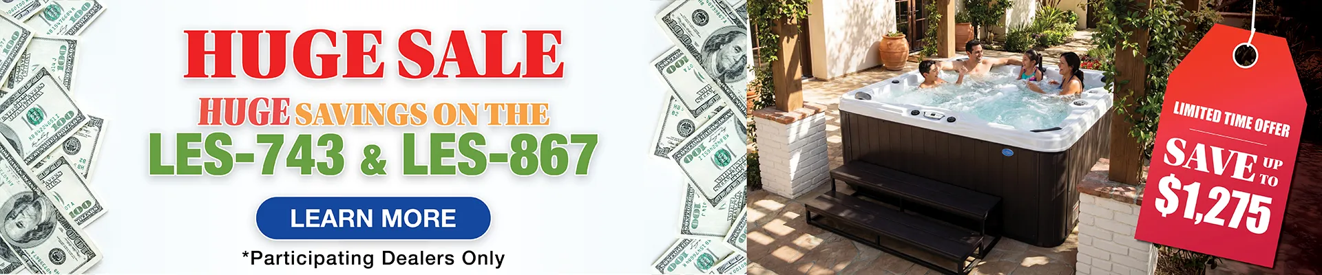 Calspas hot tub being used in a family setting - Cranston